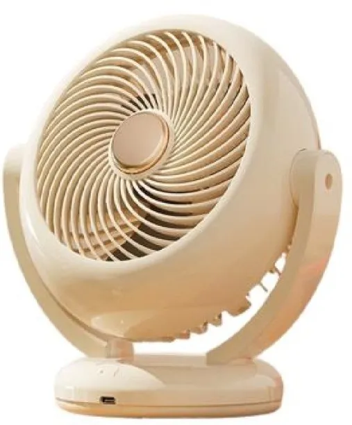 Generic Small Portable Air Conditioning Desktop Rechargeable Fan A+ 30 mm Silent Operation Table Fan