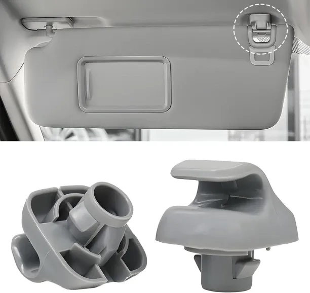 Banglii 2PCS Visor Clips for Cars, Car Sun Visor Hook Clip Durable Car Sun Visor Replacement Parts …