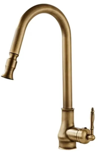 Trendy Taps Brass Extendable Kitchen Mixer Faucet