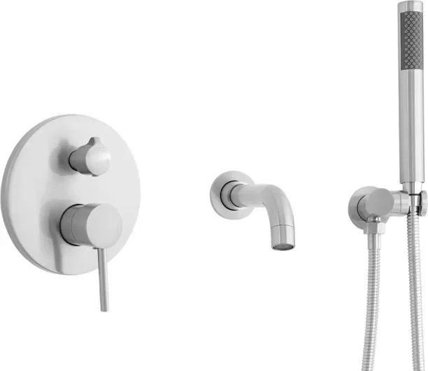 Trendy Taps Brushed Nickle Bath Set Mixer Faucet