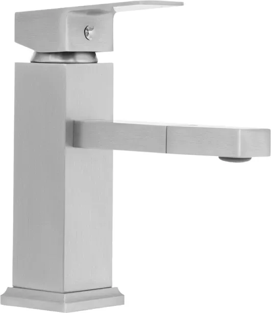 Trendy Taps Brushed Nickle Short Tap Mixer Faucet