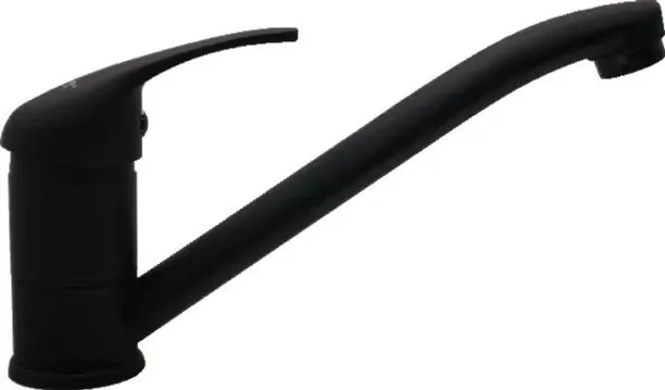 Krystal Pillar Type Lever Matte Black 35m Sink Mixer Faucet