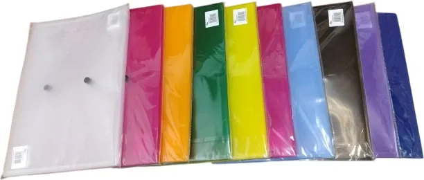 Office Mate PlasticCarryFolderSmokeColour10's OfficeMate