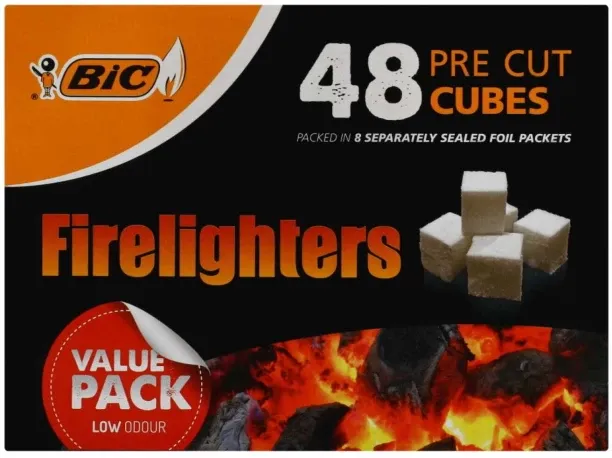 BIC Fire Lighters Wax-based Firelighter