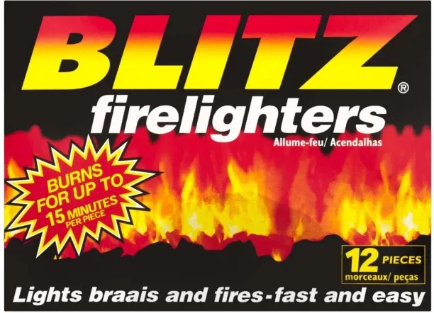 Blitz Fire Lighters Chemical Firelighter