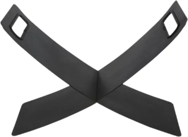 Charms Cross Log Holder Black Fireplace Accessory for Stylish Firewood Storage Wood Fireplace