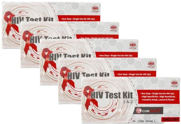 The Aid Guy HIV Self-Test Kit (3 Pack)– Know Your Status Fast First Aid Kit