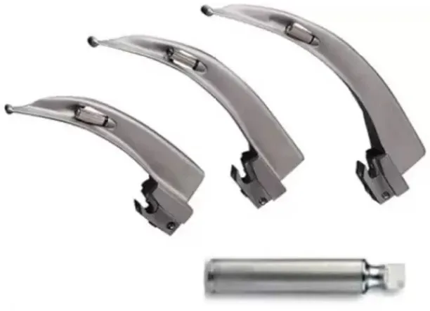 Better Buys Laryngoscope Set 3 Blades First Aid Kit