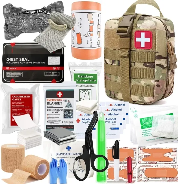 Flycross Kit Trauma Kit Military Medical First Aid Kits Bleeding Contral Emergency Survival Bug Out…