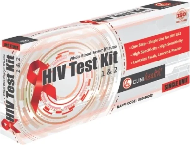 H.I.V Single Compact Tesr KIt First Aid Kit