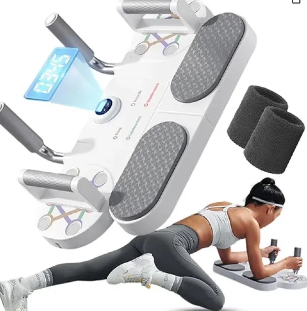 XINhui 3-in-1 multifunctional push up board, for home fitness, with resistance band and timer push …