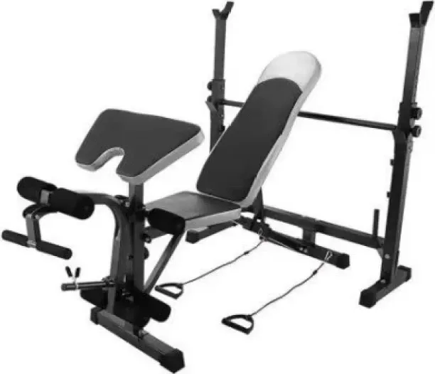 BLD Adjustable Multi-Function Weight Bench with Preacher Curl & Leg Developer Multipurpose Fitness …