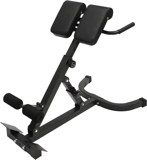 generic F21-5-6 Roman Chair Back Extender Hyperextension Bench Exercise Machine Hyperextension Fitn…