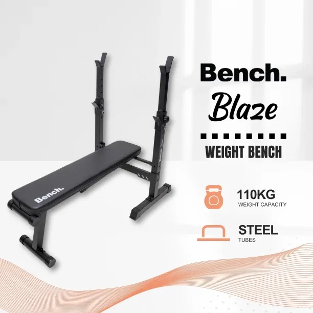 Bench Blaze Space Saving Barbell Bench Multipurpose Fitness Bench