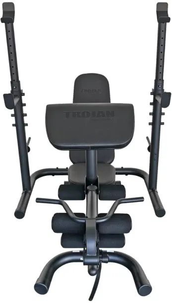 Trojan Pro Series Bench With Rack Multipurpose Fitness Bench