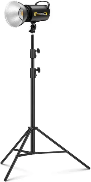 DW Professional Highlighting Lamp 300W - With Heavy Duty Stand - MM8820 Flash