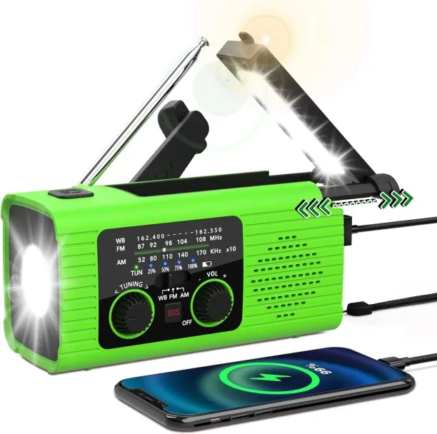 WEIWEISTORE Radios for Emergency FM Radio