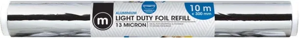 M Light Duty Foil Aluminium Foil