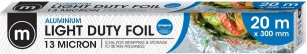 M Light Duty Foil Aluminium Foil