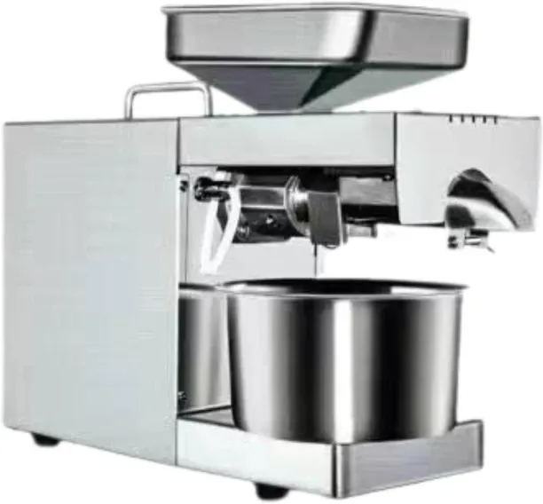 Generic Automatic Stainless Steel oil Press Machine 800 W Food Processor