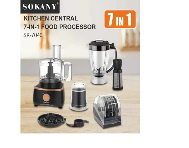 EverythingMART SK-7040 7 in 1 Commercial Blender 1000 W Food Processor