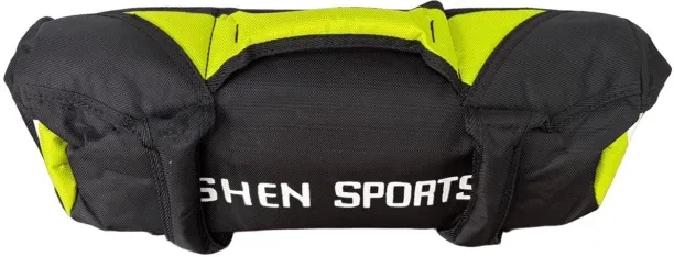 Shen Sports Training Bag 10kg BLACK Bulgarian Bag/Power Bag/Sand Bag