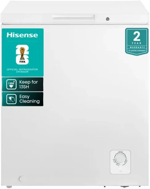 Hisense 142 L Single Door Chest Freezer