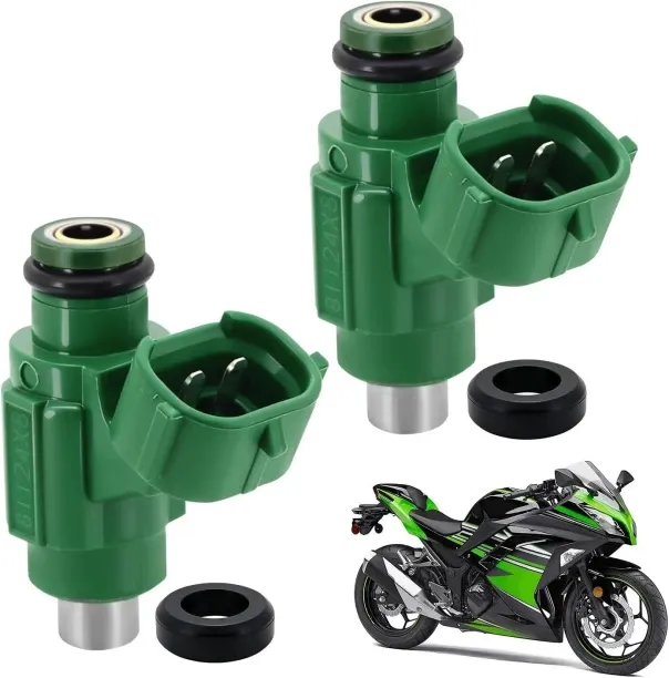 Banglii 490330558 2pcs Fuel Injectors 8 Holes Replacement for Kawasaki Ninja 300 2013-2017 Versys-X…