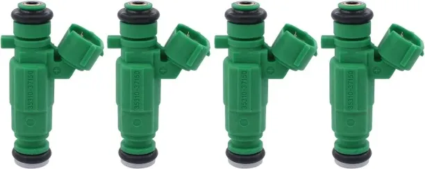 Banglii 4Pcs Fuel Injectors for Accent Santa Fe Tucson Sonata Tiburon Kia Rio Rio5 Optima Sportage …