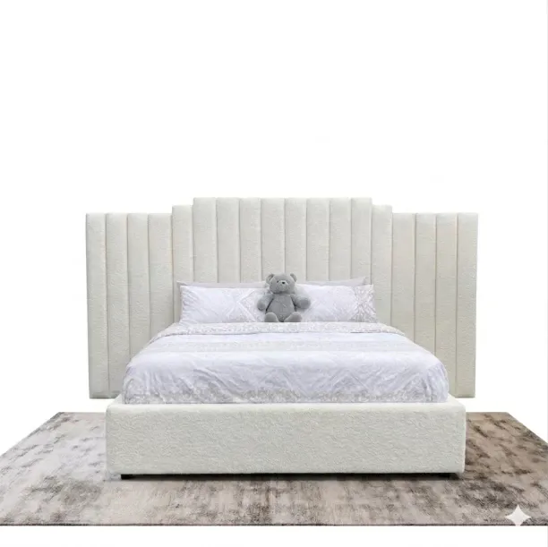 Boldpearl Double Panel Headboard @ Base Bed Frame