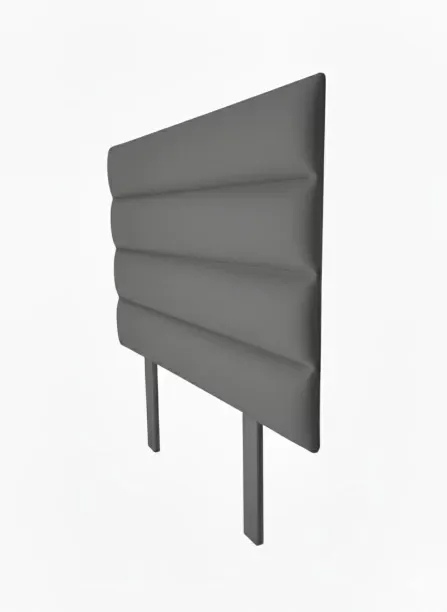 Roykin Furniture Queen-Grey-Panel-Headboard Headboard