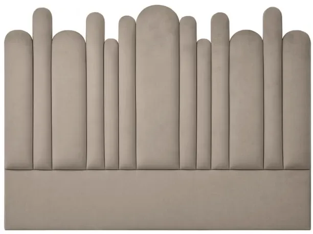 DC Y-ardley Artisty Velvet Overlap Headboard Only King Dust Bed Frame