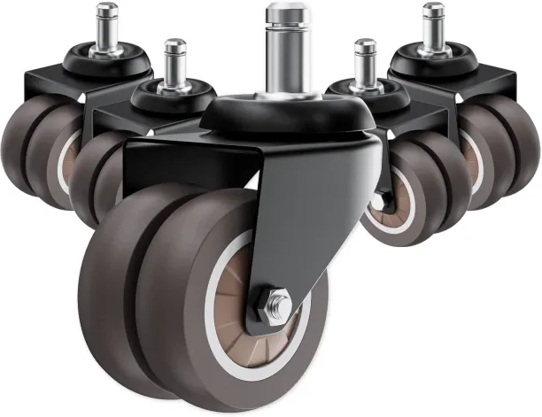 Banglii Office Chair , Set of 5 Caster Office Accessories, 3 Inch Heavy Duty Casters for Chairs to …