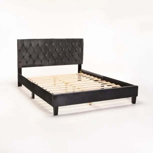 Olee Velvet Touch Bed Frame 1259400803698 Bed Frame