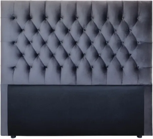 Velvet Headboard Double Velvet Headboard Buttoned Bed Frame
