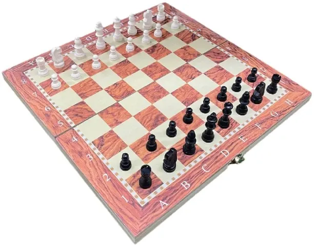 WOODEN CHESS BOARD WOODEN 49 cm Chess Board