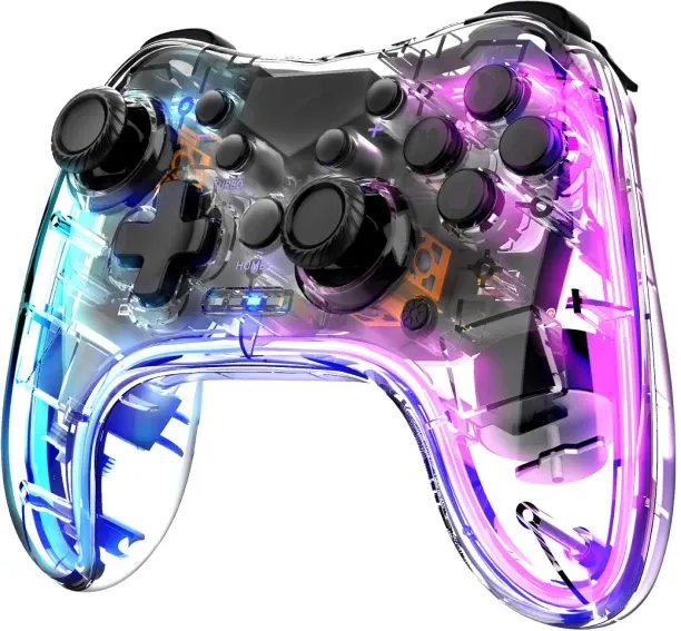 Finevr Wireless Bluetooth Gaming Controller for Switch 2/1/Lite/OLED, Turbo Wireless Gamepad