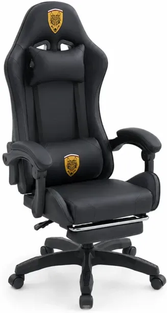 Mfurn Ergonomic Gaming Chair with Footrest & Lumbar Support Gaming Chair