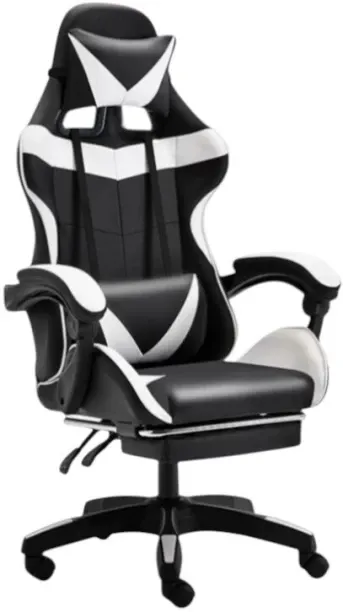 Generic Gaming Office Chair with Headrest Footrest Back Support Gaming Chair