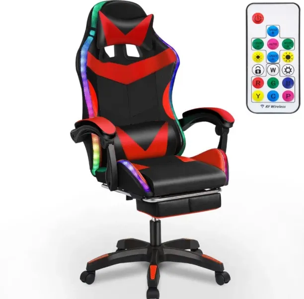 VIVIDITTO Gaming Chair High Back Computer Office Chair with Remote Control Gaming Chair