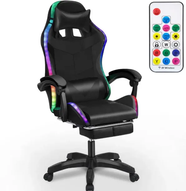 VIVIDITTO Gaming Chair High Back Computer Office Chair with Remote Control Gaming Chair