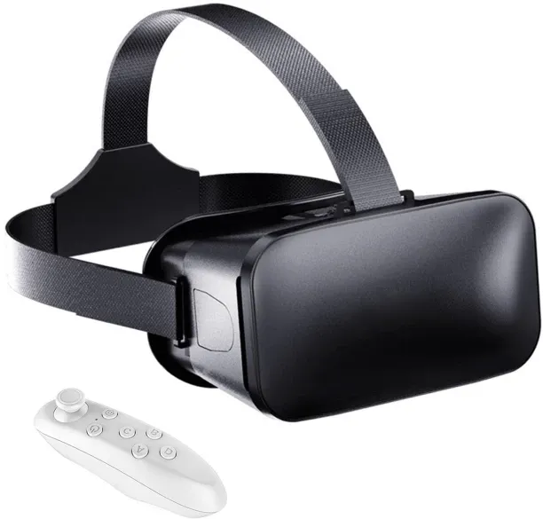 Tidecus 3D VR Headset, Virtual Reality 3D VR Glasses, Anti-Blue Light Adjustable 3D Headset Helmets…