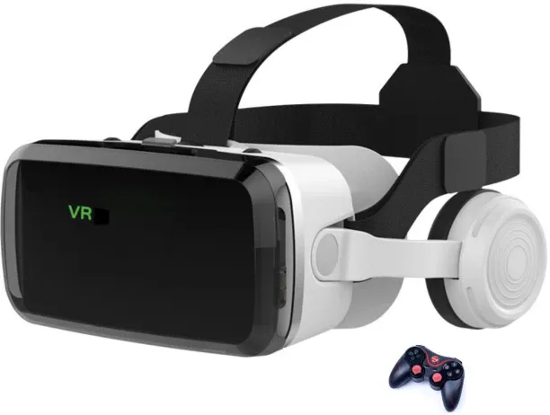 Solala vr glasses, virtual reality glasses G04BS vr glasses bluetooth wireless headset 3d glasses h…