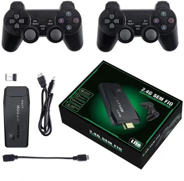 LuckyUnion M8 home game console double wireless arcade home 4K HD TV rocker all-in-one machine sing…