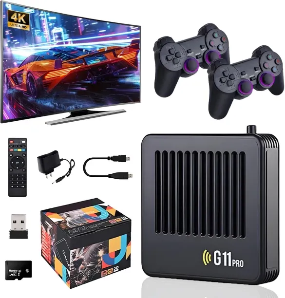 marevic X9 Ultra Game Stick 4k 64G 40000 Games Retro Console UItra Game Stick HD Video Game Console…