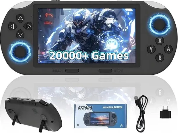 marevic new SF3000 Retro Gaming Console , Handheld Video Games Console Preloaded 20000+ Retro Games…