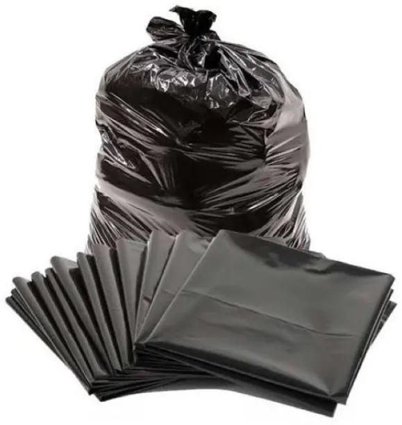 Dothome Refuse Bags Standard Black Bags 100 Pack Large Garbage Bag  Pack of 5