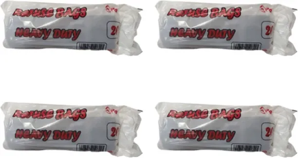 Heavy Duty Refuse bag or Garbage bag Large 2 L Garbage Bag  Pack of 4
