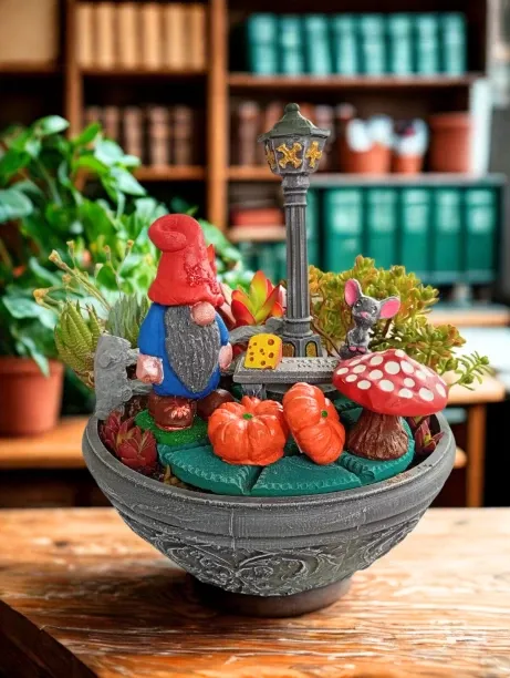Fairy Garden Kit FGK001 Garden Gnome