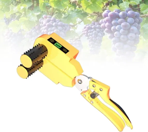 LIUHUI Grape Thinning Shears Pruning Tool, Electric Vineyard Cutter With Adjustable Speed LCD Displ…